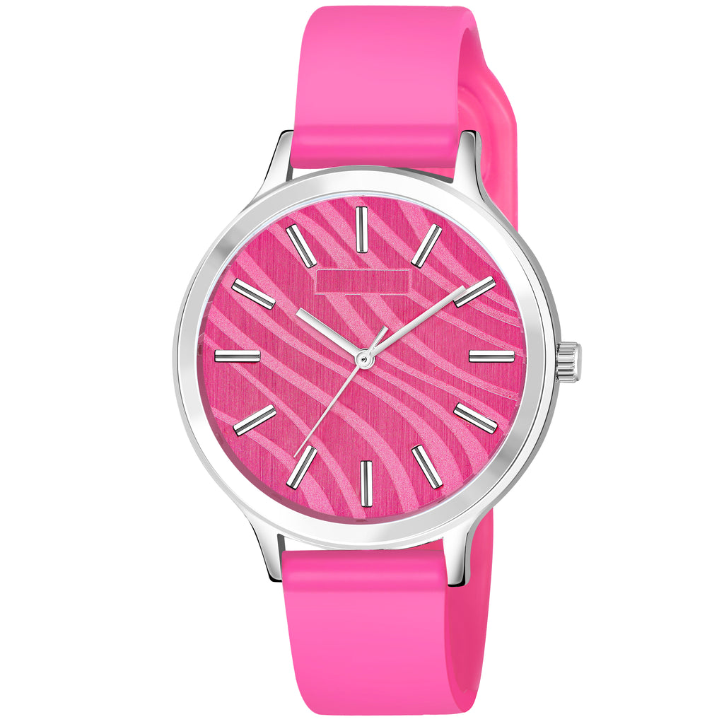 LOREM Pink Stylish Dial Analog Watch for Women LR350