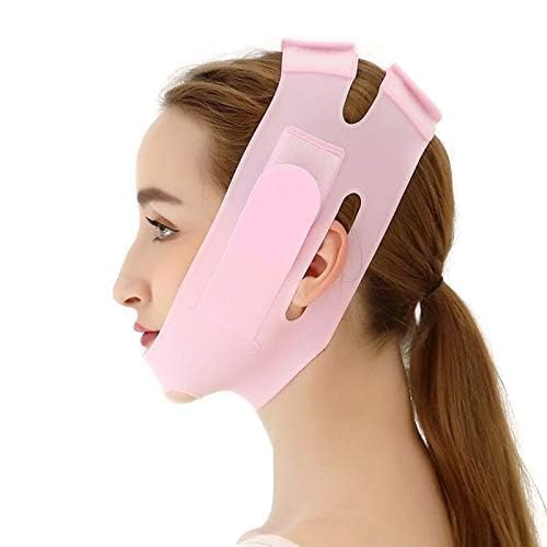 Silicone V Face Mask For Face Lift | Facial Slimming Bandage For Chin & Cheek | Double Chin Reducer For Women & Men | Skin Tightening Belt For Slim Lift, 1 Count