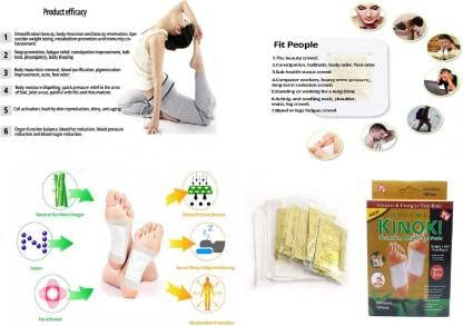Adhesive Body and Foot Patch to Detox||Organic Natural ingredients|Cleansing Detox Foot Pads Toxins Stress Relief||30 Relief toxin Foot Pads And 30 Adhesive Sheets|| pack of 3 box ||