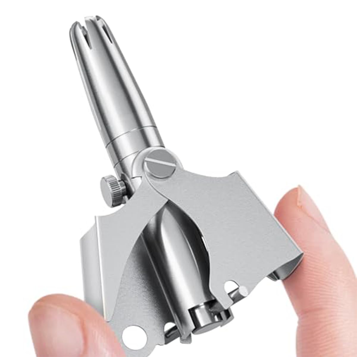 Manual Nose Trimmer Nasal Hair Trimmer For Men Mini Portable Nose Hair Cutter Painless Waterproof Steel Nose Hair Remover For Women (1 Pc,Not Electric)