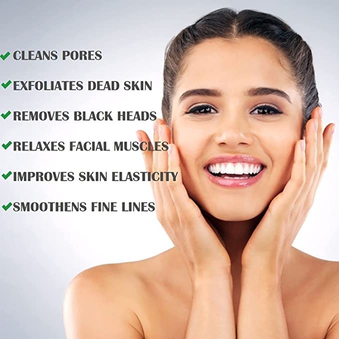 Silicone Face Scrubber Multipurpose, 2 in 1 Facial Cleansing Brush, Handheld Face Wash Brush for Pore Cleansing, Gentle Exfoliating, Removing Blackhead Brush