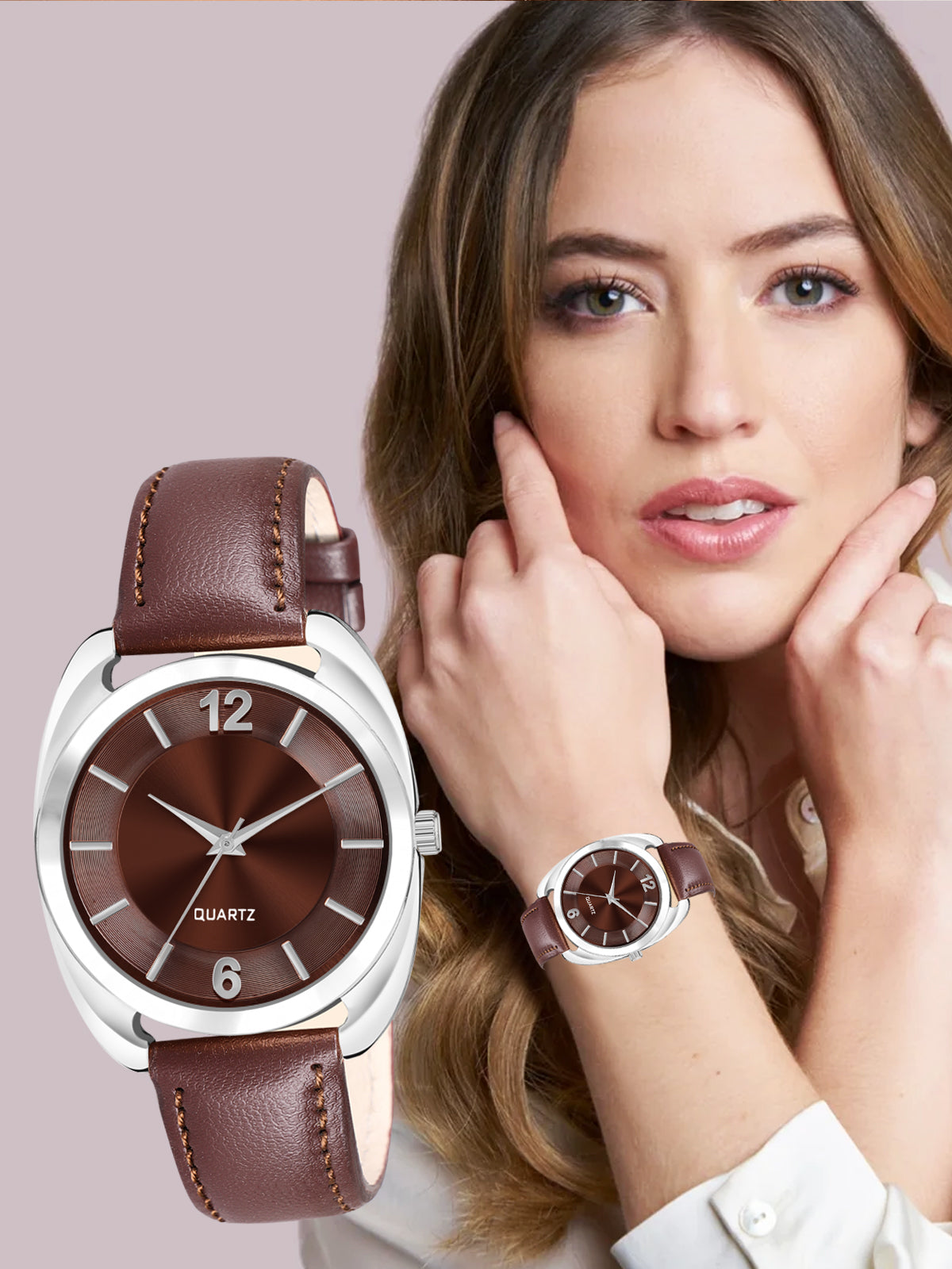 LOREM Stylish Classy Dial Analog Watch for Women-UF