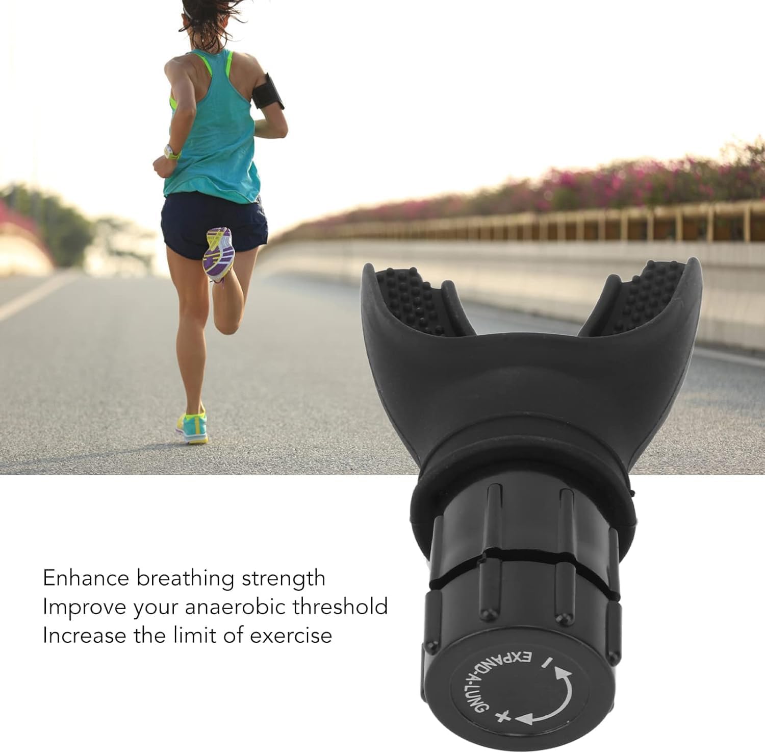 Portable Breathing & Muscle Trainer with Adjustable Resistance | Boost Strength & Endurance | Easy to Clean & Use for Better Fitness Performance
