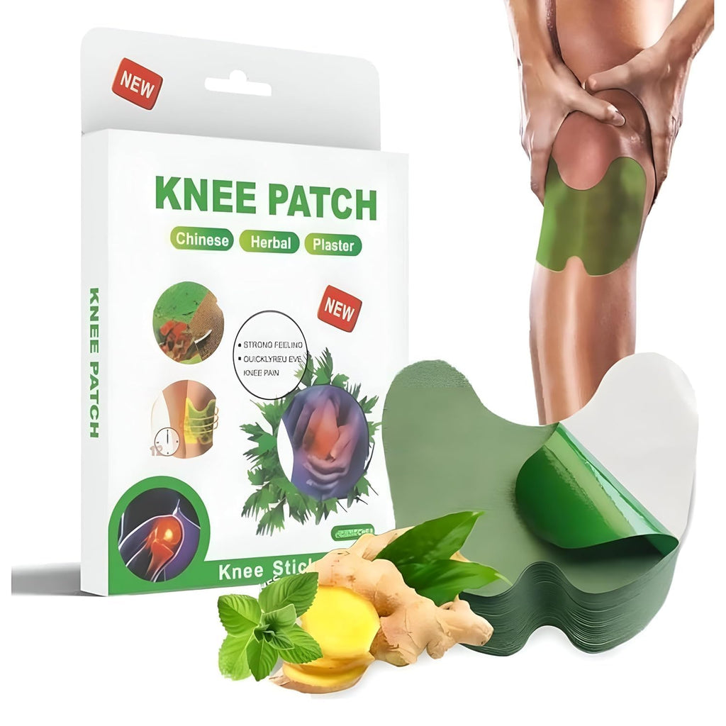 Herbal Knee Pain Relief Patches Arthritis Inflammation Patch Sticker | Instant Relief from Pain | Joint Pain Relief Products Natural Wormwood Extract Patch for Knee (PACK OF -20)
