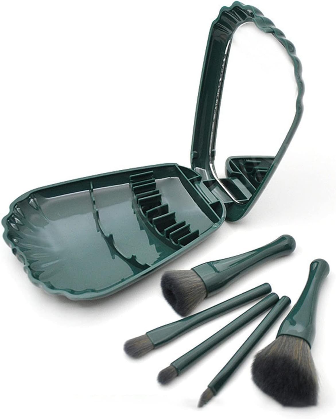 5 Pcs Makeup Brush Set for Foundation, Blush, Eyeshadow & Powder