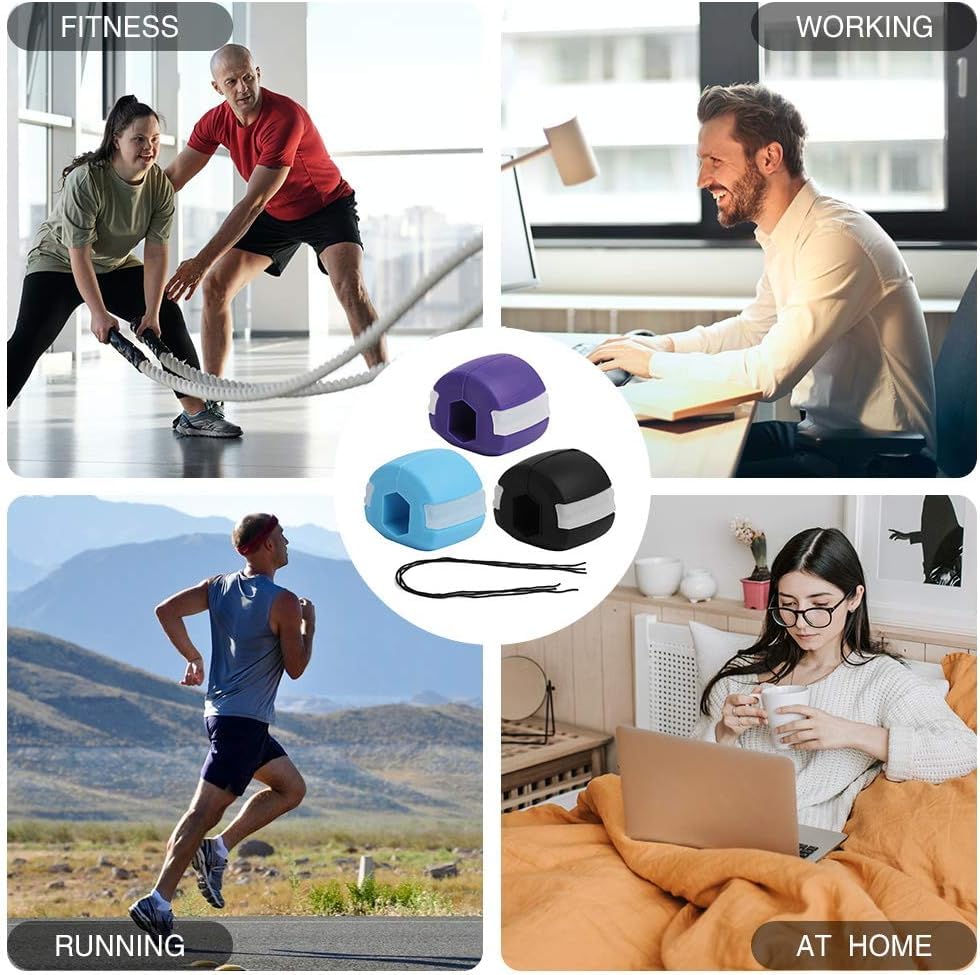 Jawline Exerciser - Premium Jawline Exerciser Tool for Men & Women (Pack Of 2)