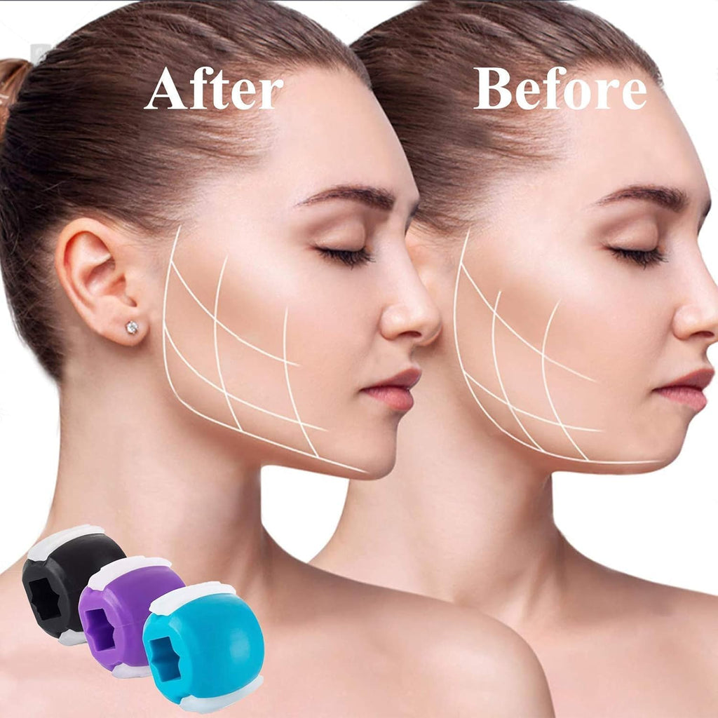 Jawline Exerciser - Premium Jawline Exerciser Tool for Men & Women (Pack Of 2)