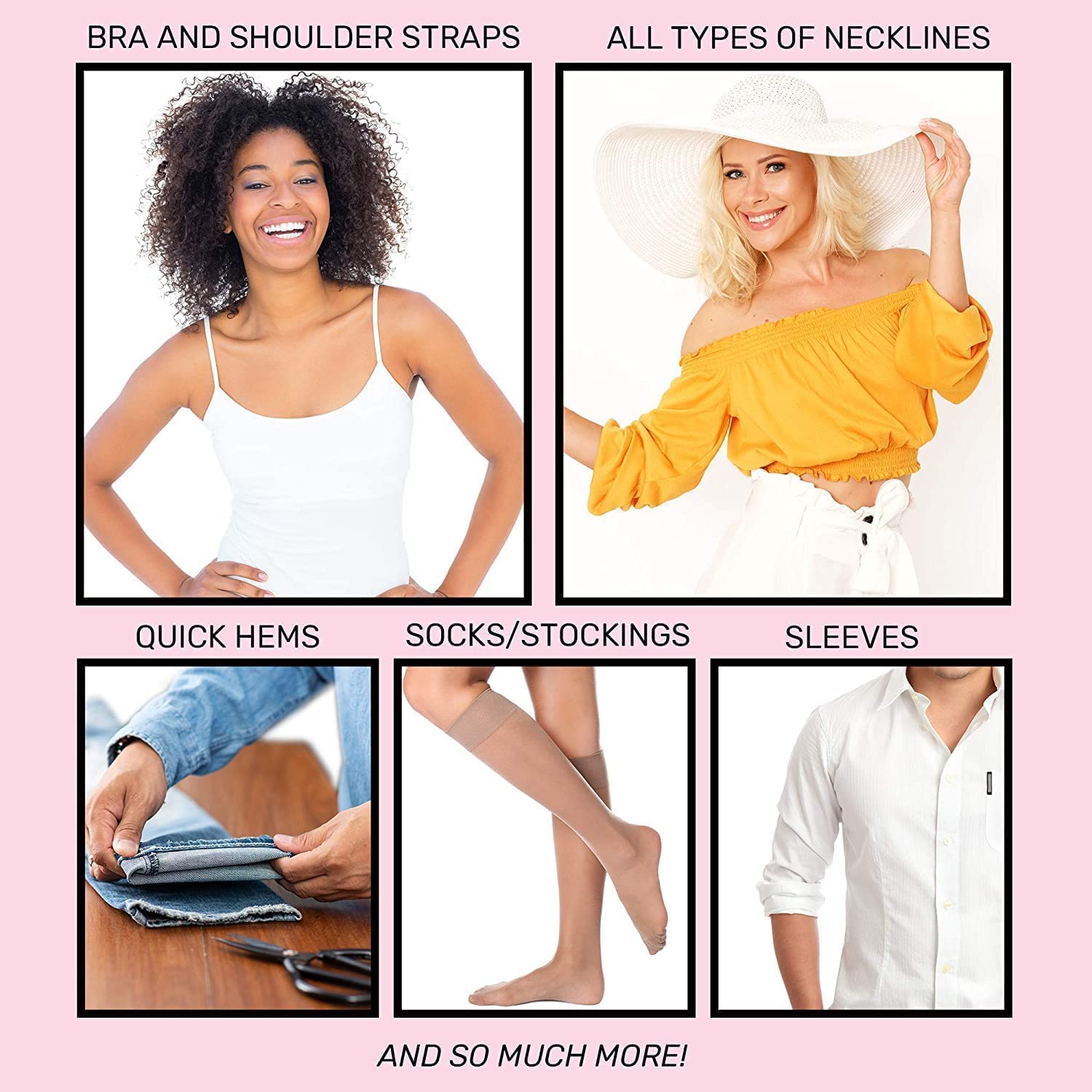 Double Sided Tape For Fashion Clothes & Body Tape | Strong Multi Use Transparent Clear Color | Fabric And Skin Friendly For All Skin For All Occasion (36 Pcs Body Tap) PACK OF 2