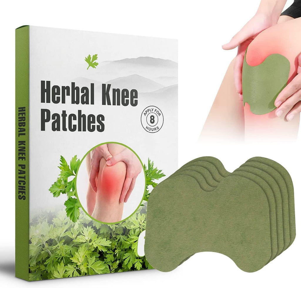 Herbal Knee Pain Relief Patches Arthritis Inflammation Patch Sticker | Instant Relief from Pain | Joint Pain Relief Products Natural Wormwood Extract Patch for Knee (PACK OF -20)