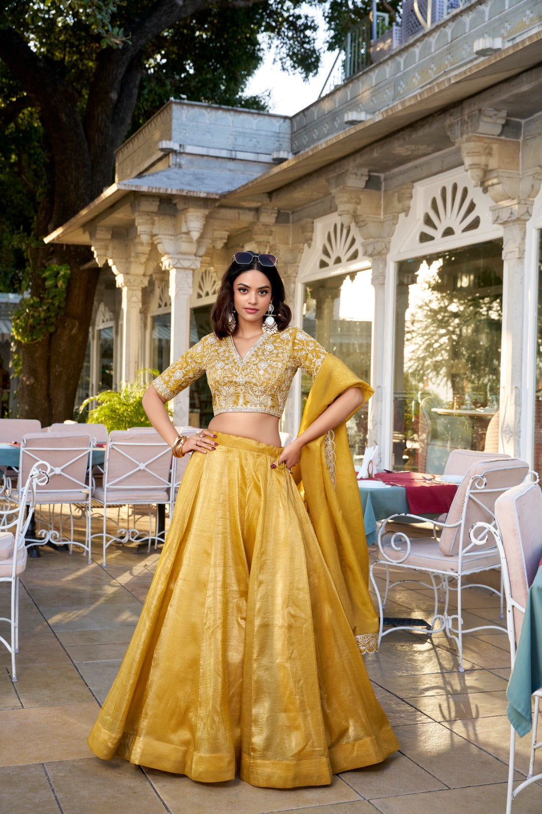 Lehenga Choli - Goldie vibes for golden moments