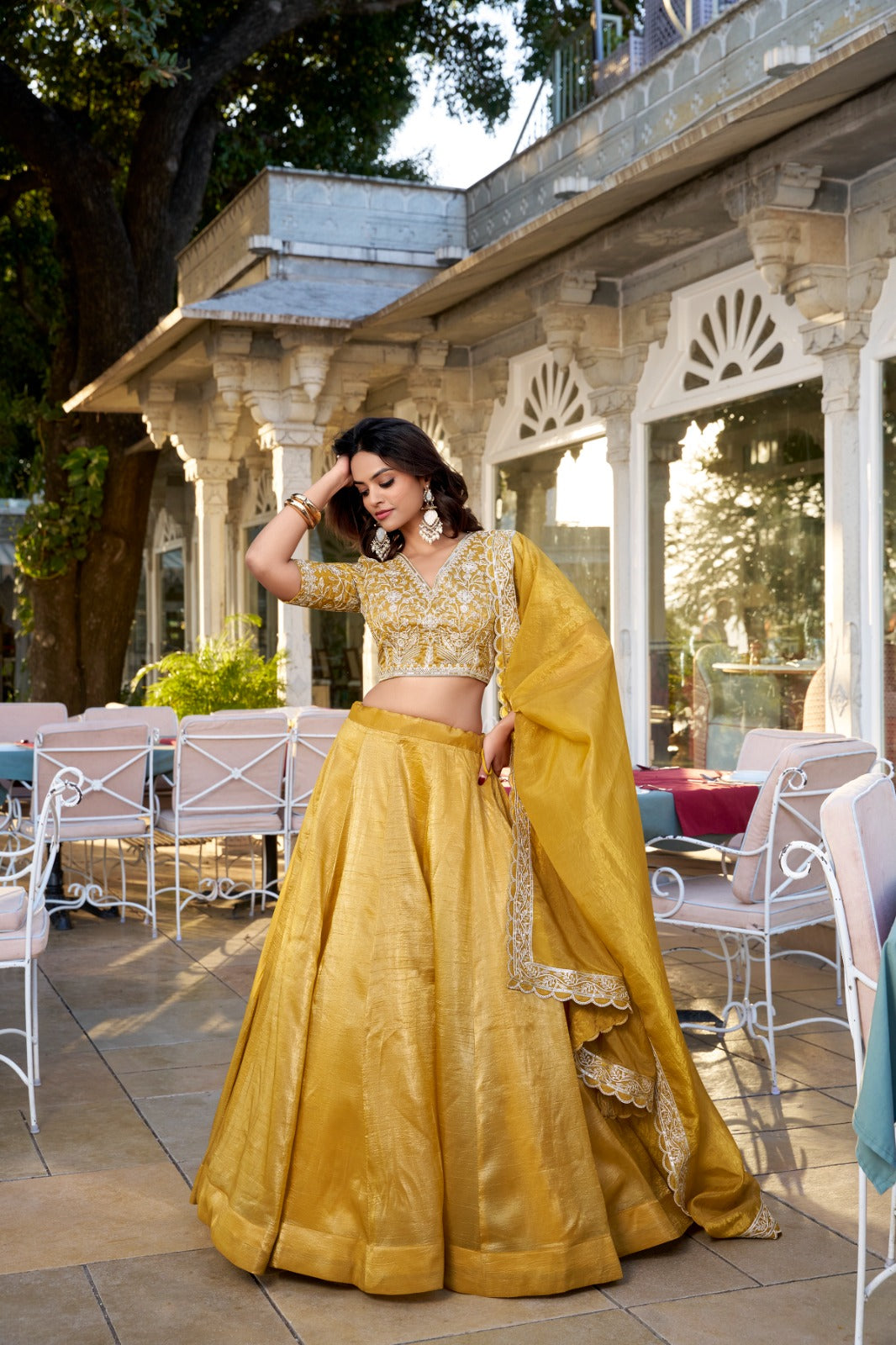 Lehenga Choli - Goldie vibes for golden moments