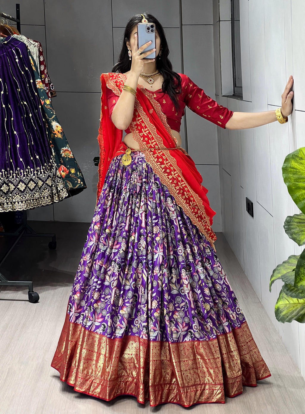 Kalamkari Lehenga Collection