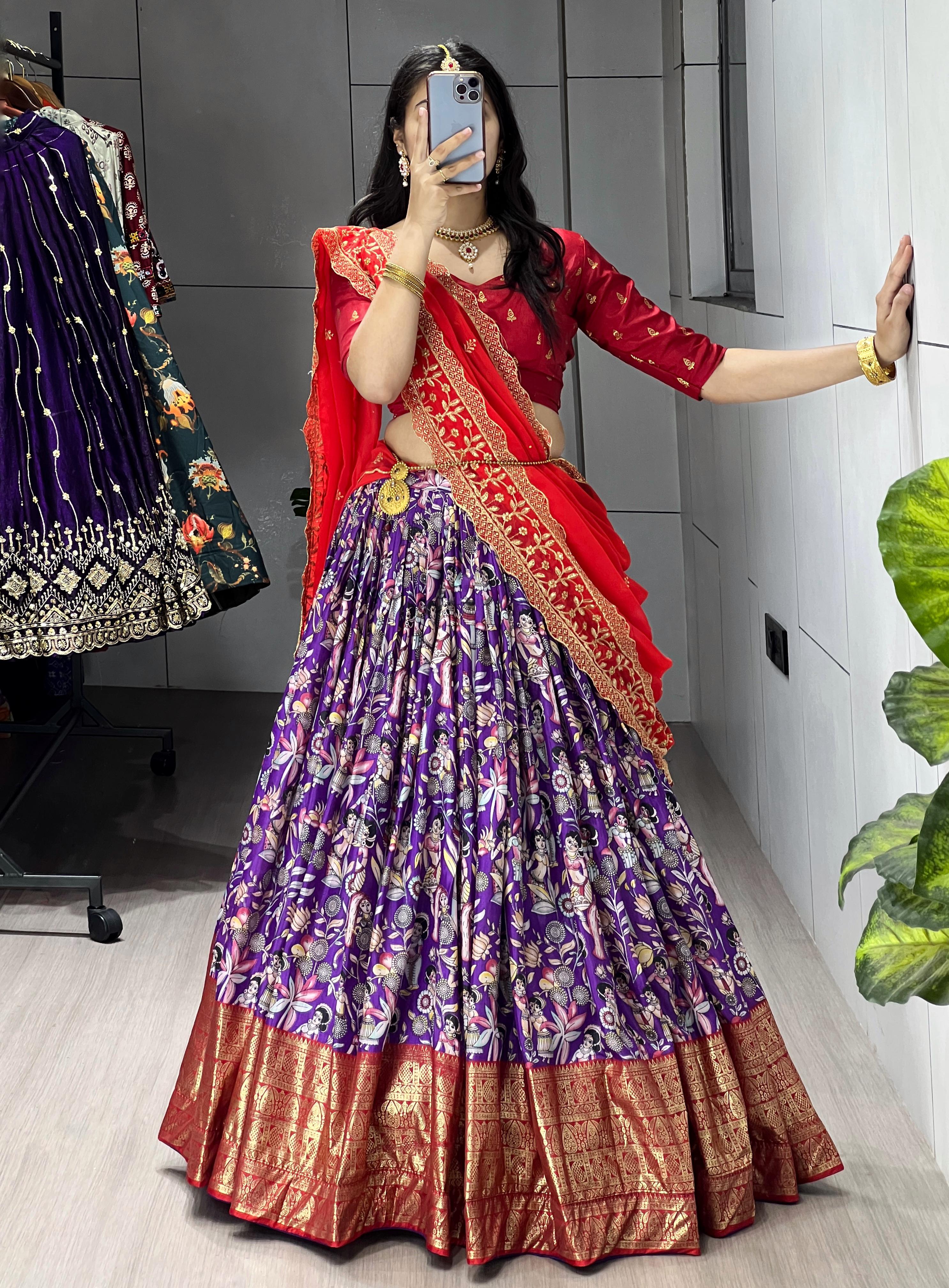 Kalamkari Lehenga Collection