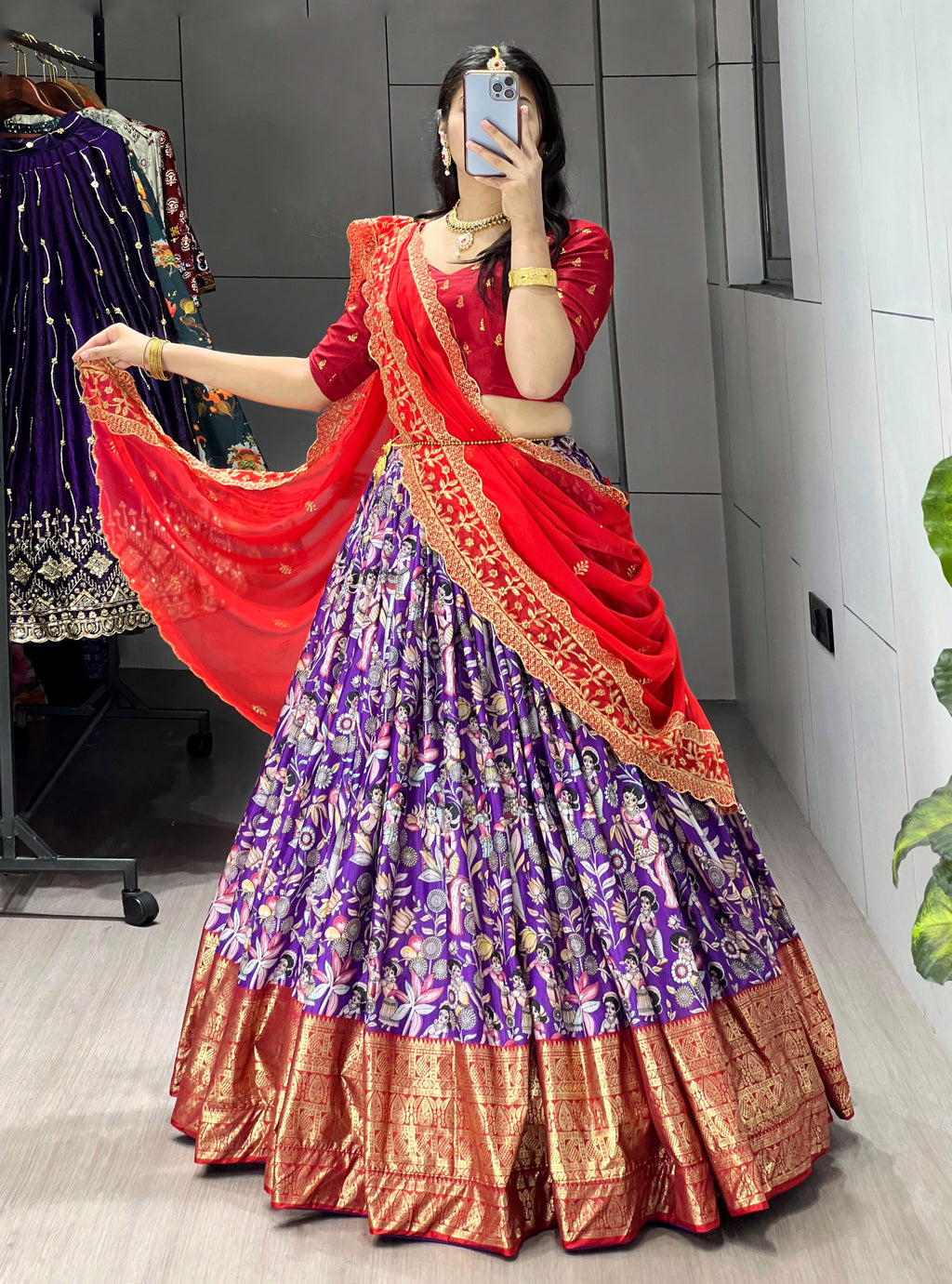 Kalamkari Lehenga Collection