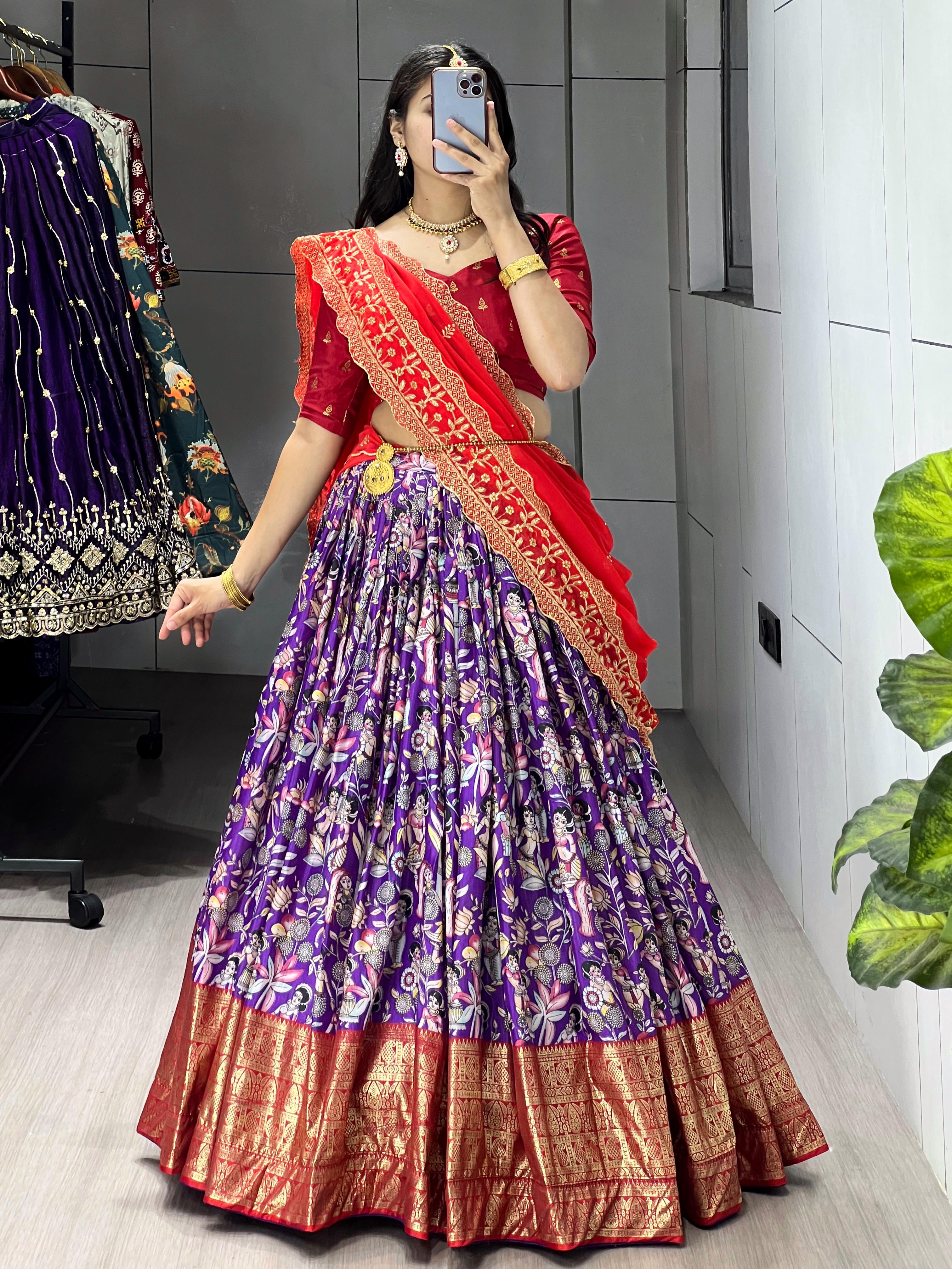 Kalamkari Lehenga Collection
