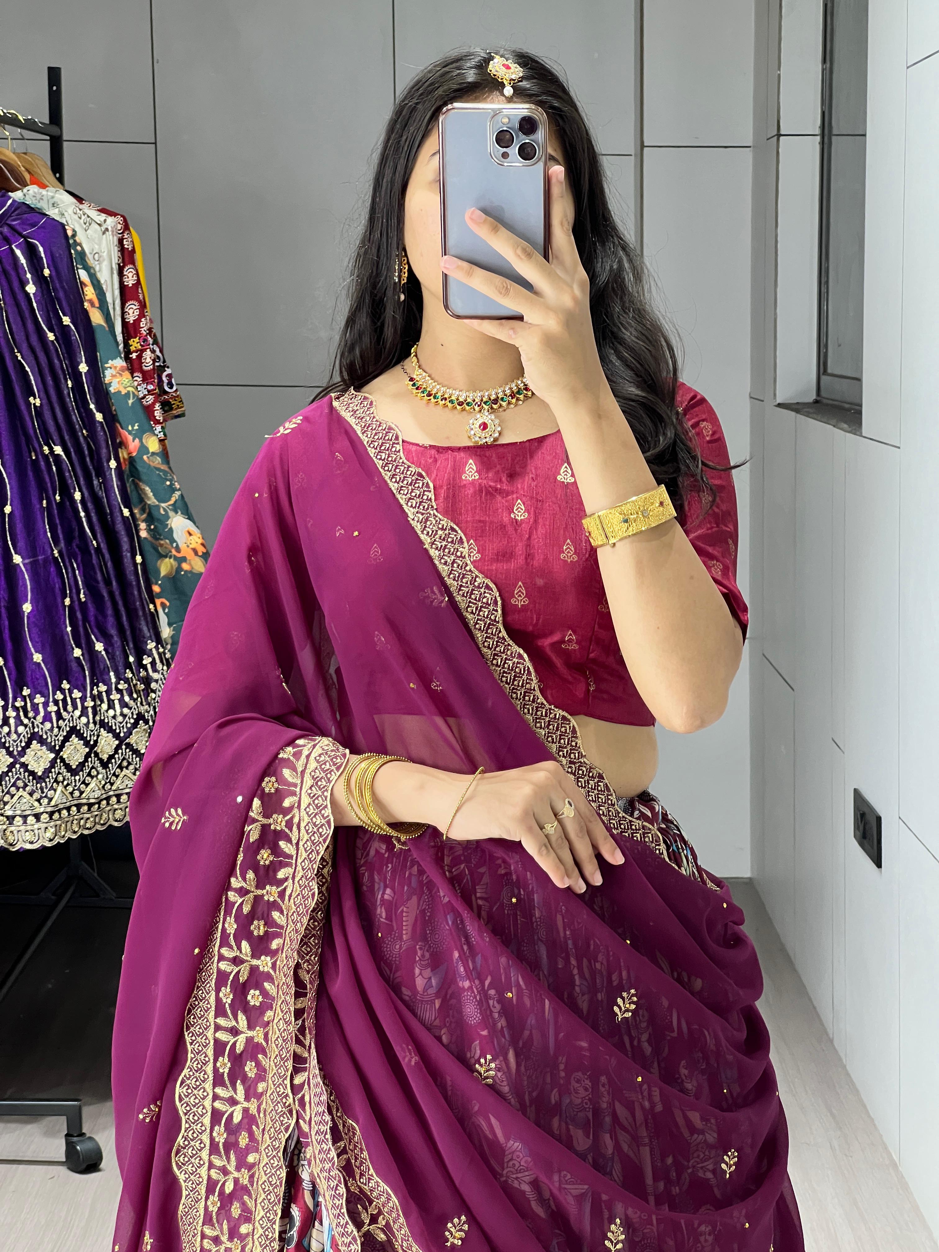 Kalamkari Lehenga Collection