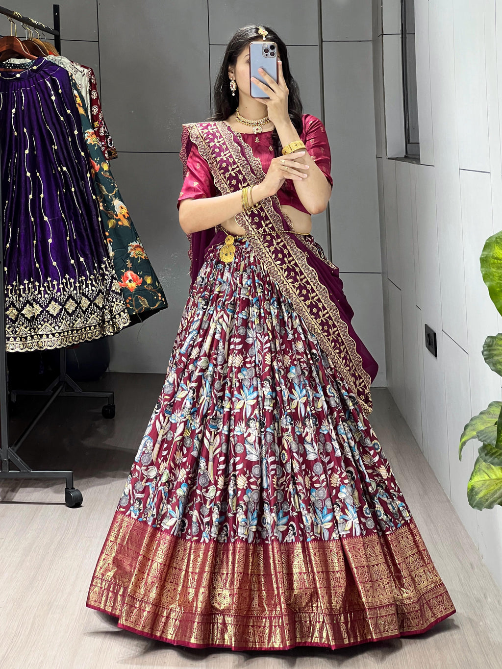 Kalamkari Lehenga Collection