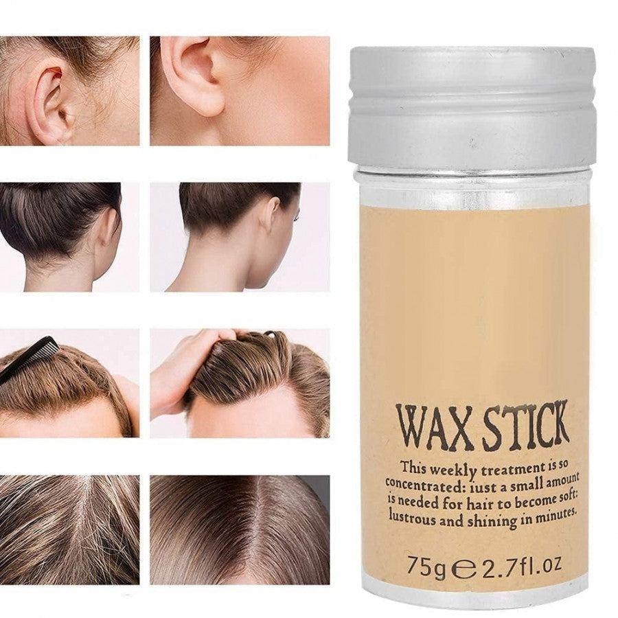 Spanking Hair Wax Stick for Women & Men - Hair Slick Back Stick, Anti-Frizz and Fly Away Hair Tamer, No Residue Hair Finishing Stick for Flyaways, All Day Hold Styling Product for Smoothing Hair Strands 75gm.