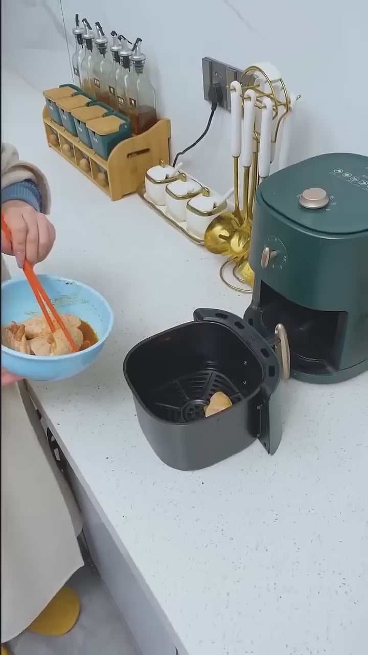 200PCS Air Fryer, Oven, Microwave Paper – 8 Inch Square Disposable Parchment Paper