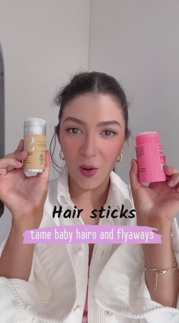 Hair Wax Stick for Women & Men - Anti-Frizz and Fly Away Hair Tamer