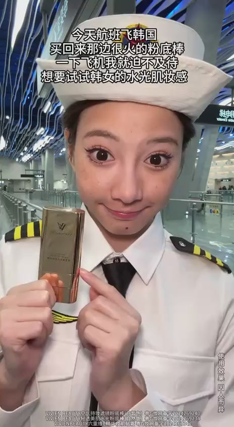 Foundation for Women 2 in 1 Foundation Stick with Built in Brush, Cream Foundation for Women, Makeup Long Lasting Foundations Concealers, Blendable & Lightweight Face Makeup (Natural, 1 PCS)