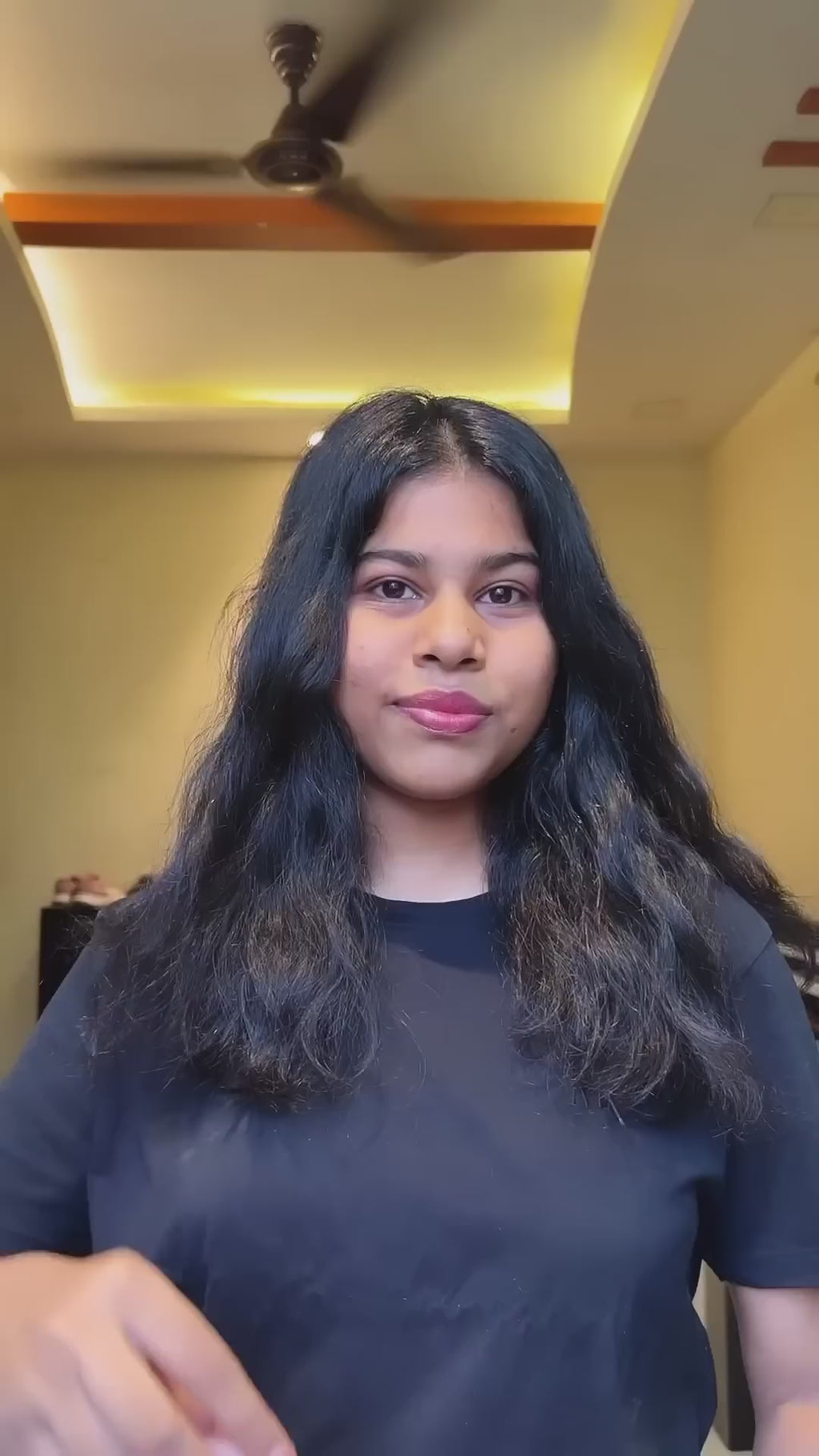 Women’s Large Capacity Cosmetic Travel Bag - Waterproof Leather Makeup Organizer with Wide Opening, Dividers with Handle (Cross Open, Brown)