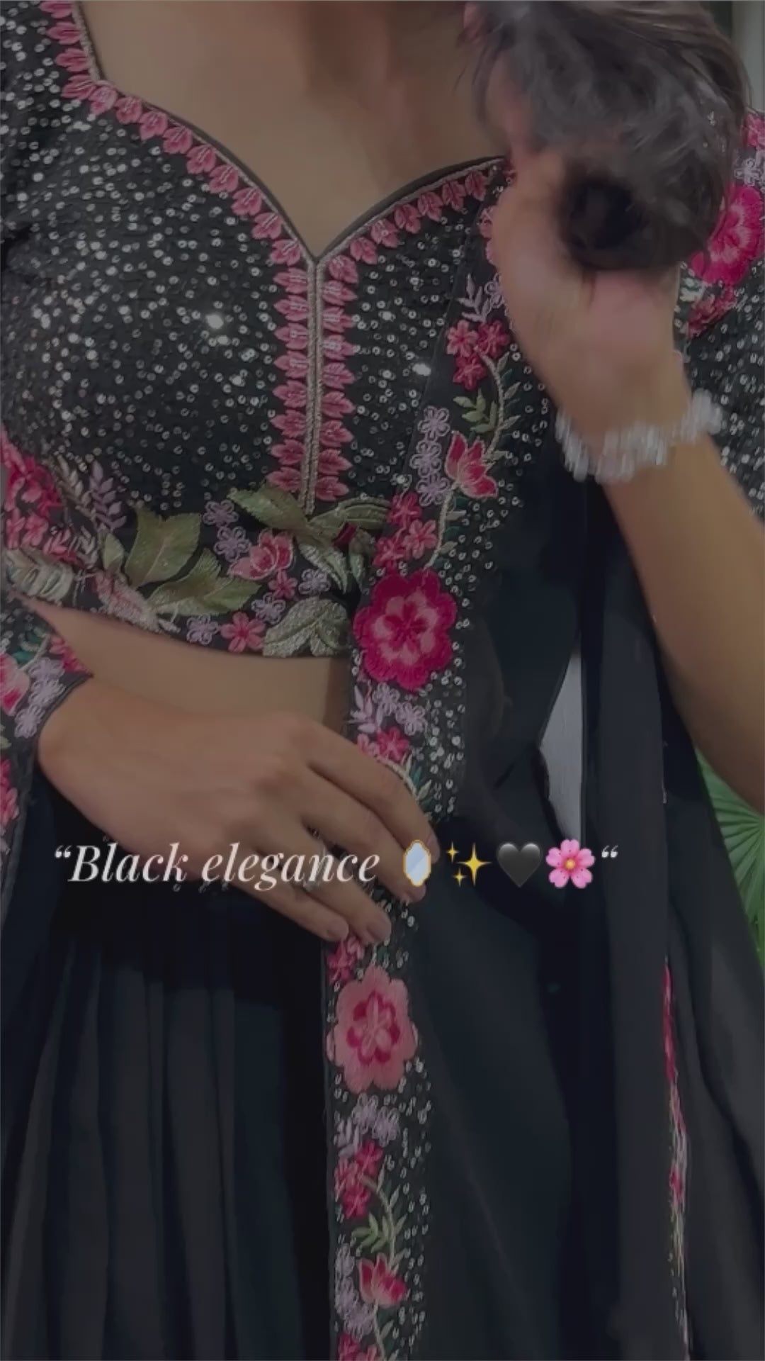 Dupion Silk Lehenga Choli every occasion deserves a touch of luxury - Black