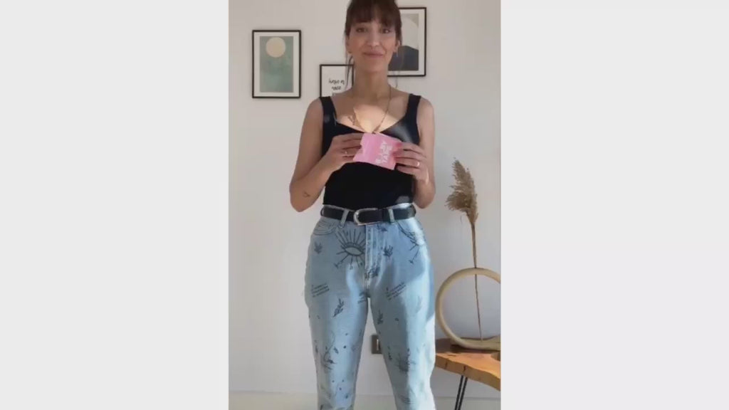 Boob Tape for Breast Lift, Breast Adhesive Tape, Body Tape with Nipple Cover, Beige, 2 Roll